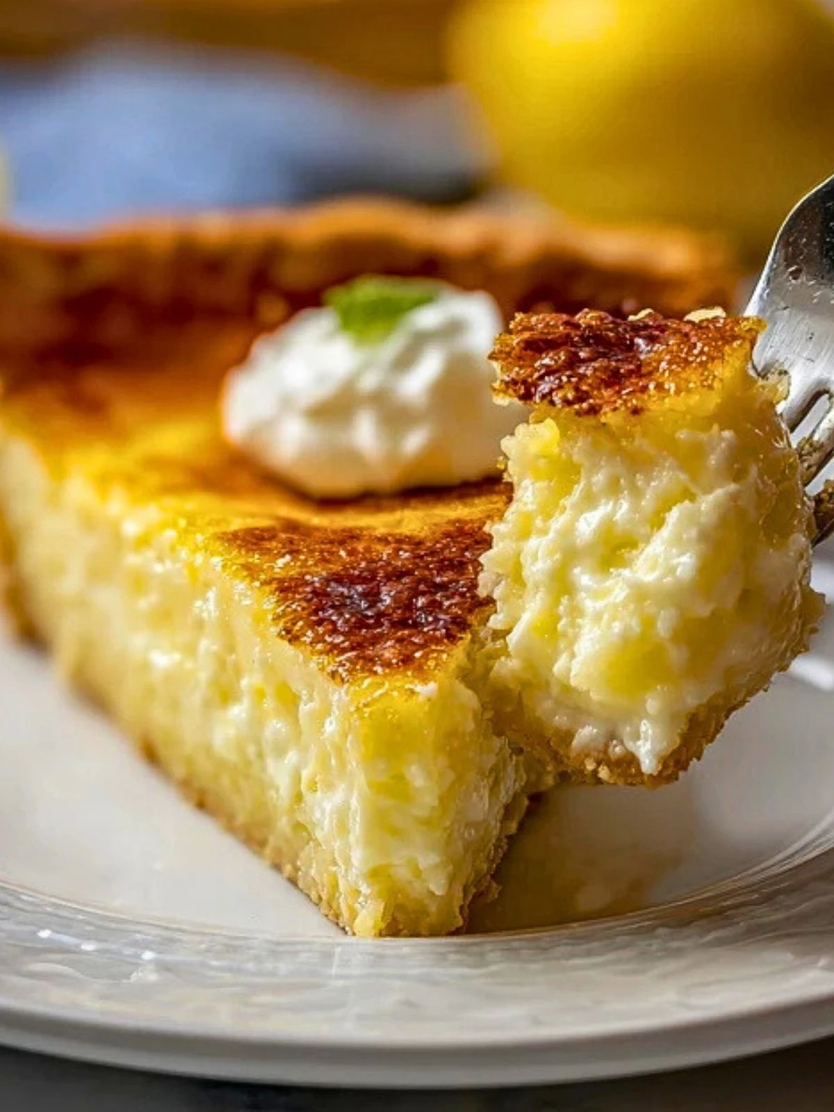 Impossible Lemon Pie (1)