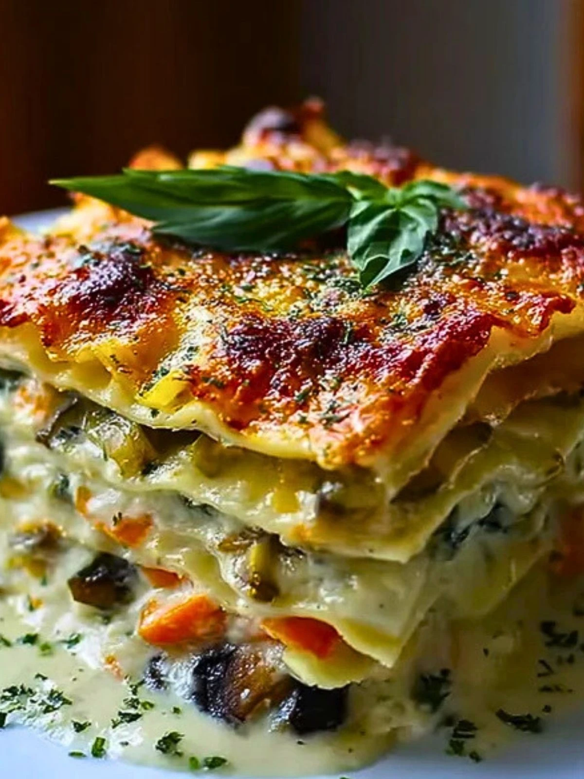 Loaded Veggie White Lasagna (1)