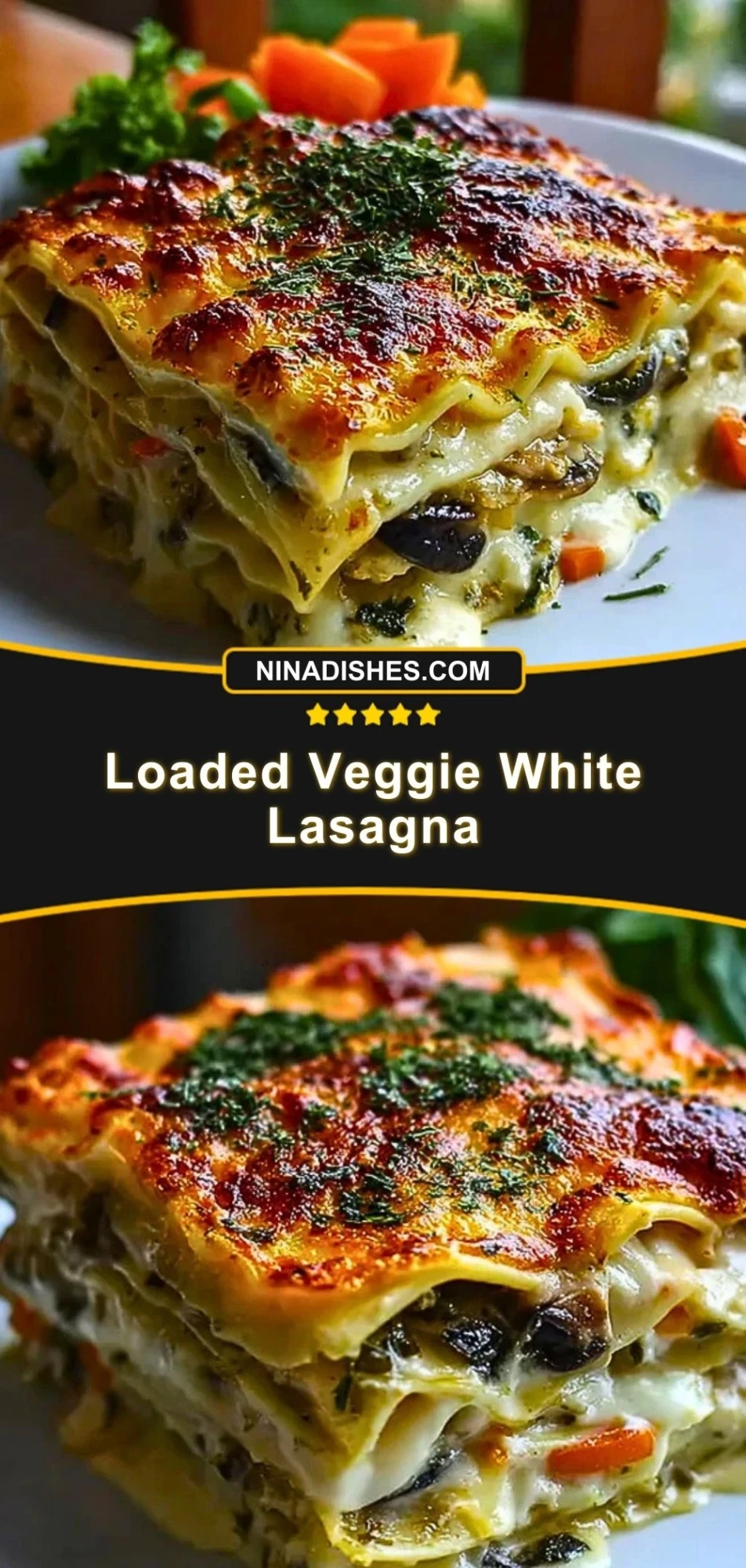 Loaded Veggie White Lasagna (3)