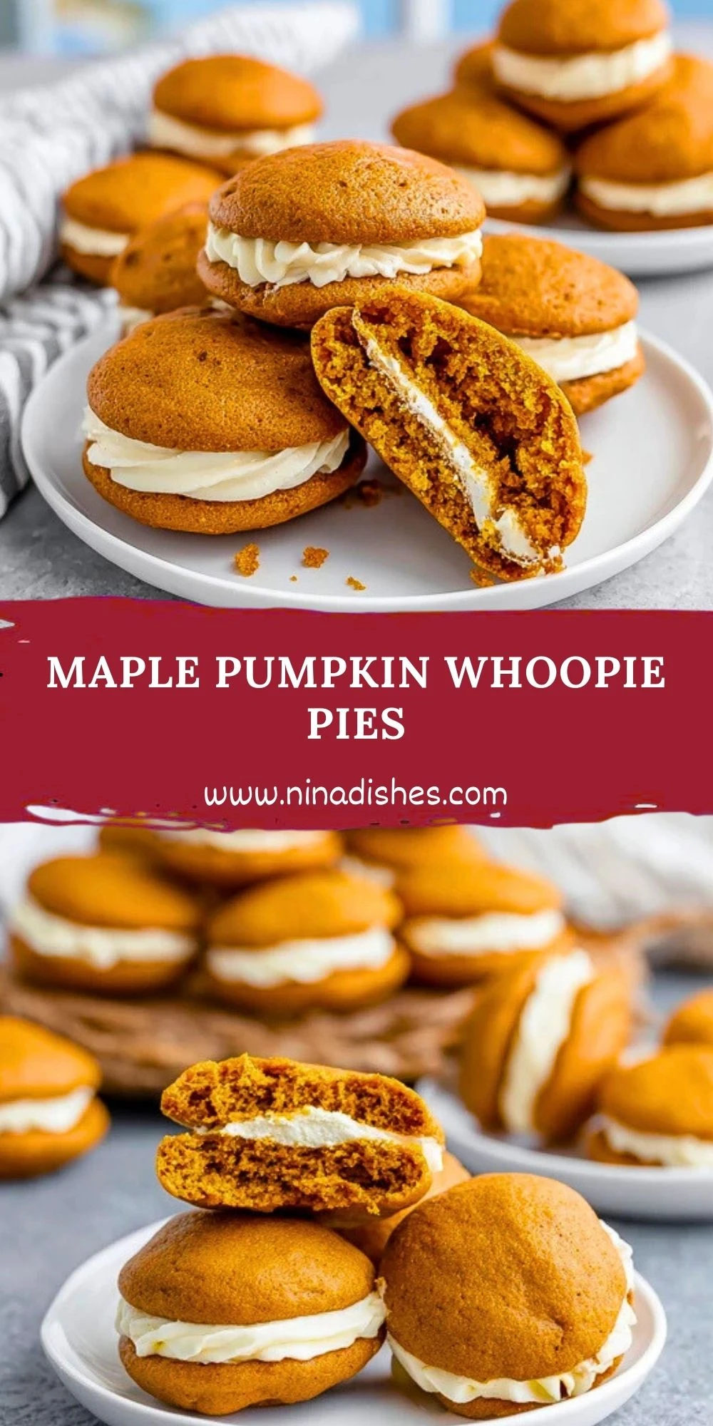 Maple Pumpkin Whoopie Pies (2)