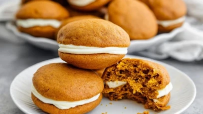 Maple Pumpkin Whoopie Pies