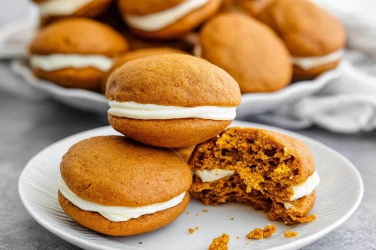 Maple Pumpkin Whoopie Pies