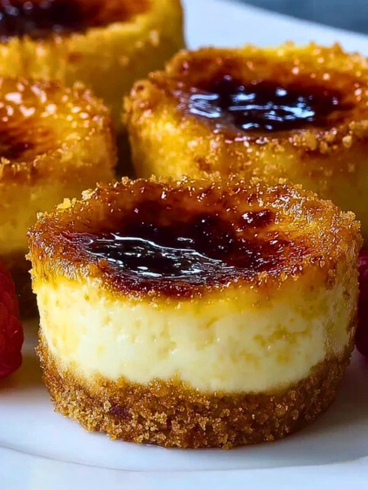 Mini Creme Brulee Cheesecakes (1)