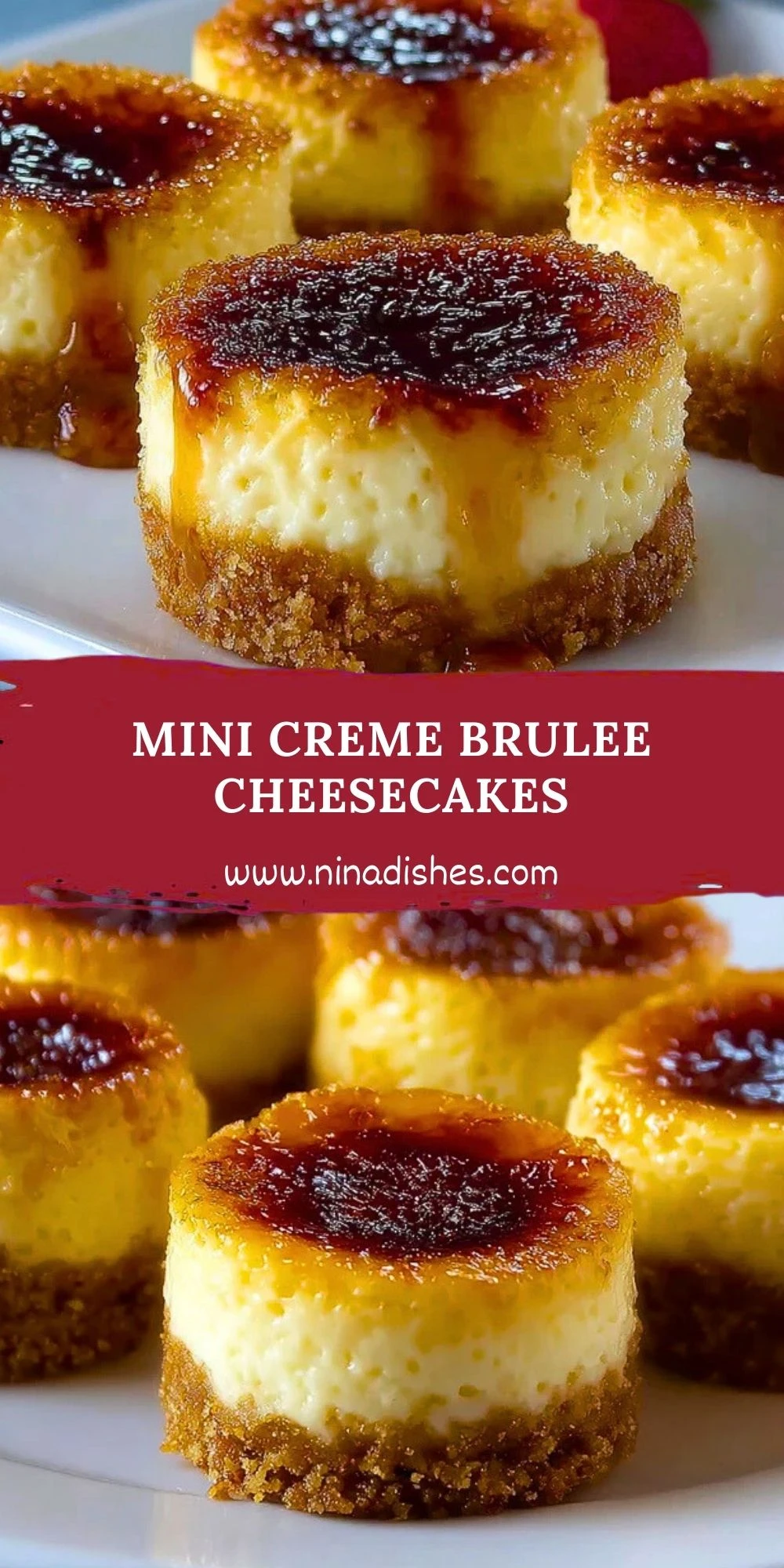Mini Creme Brulee Cheesecakes (2)
