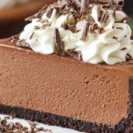 No Bake Chocolate Cheesecake