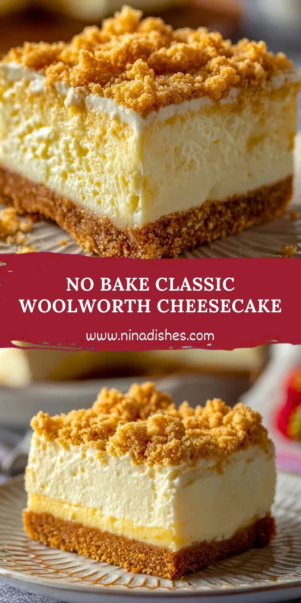 No Bake Classic Woolworth Cheesecake (2)