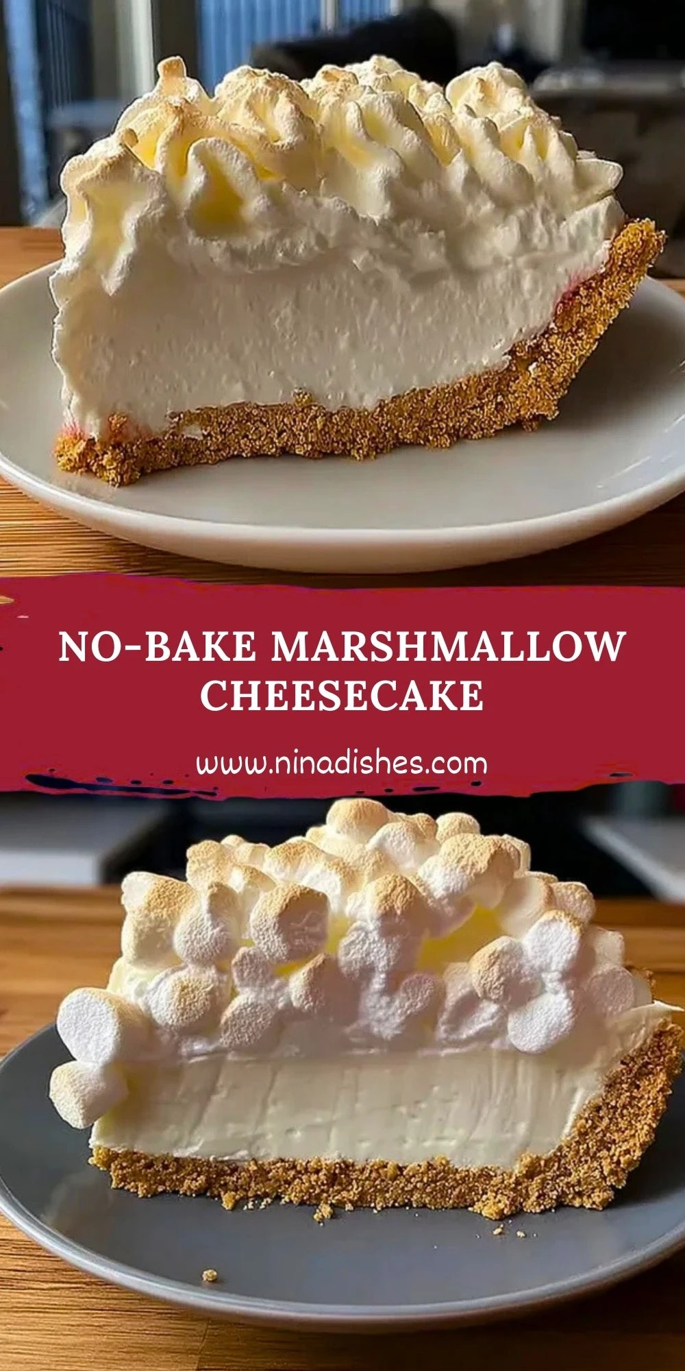 No-Bake Marshmallow Cheesecake (2)