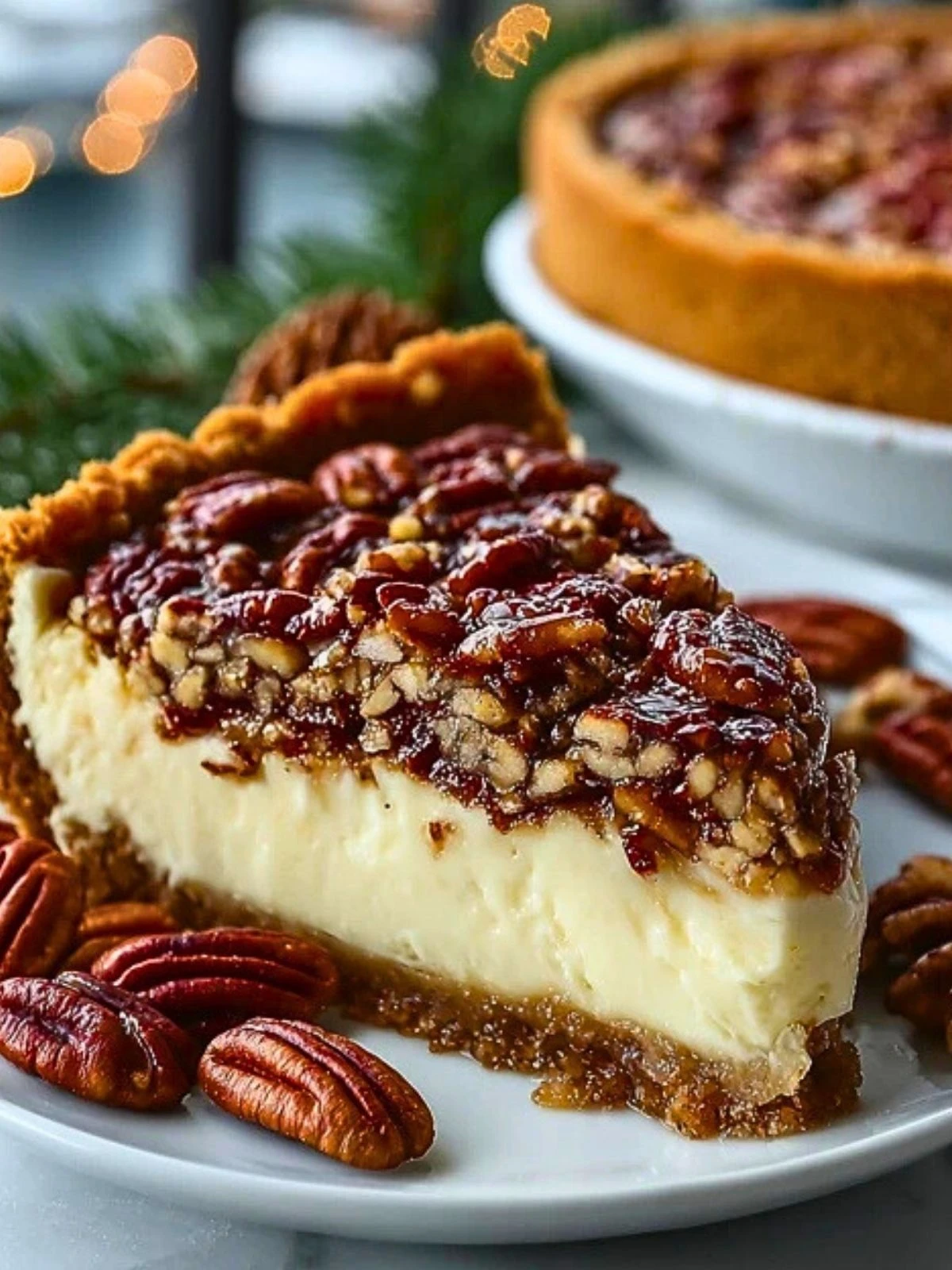 Pecan Cheesecake Pie (1)