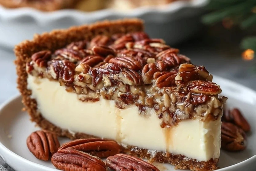 Pecan Cheesecake Pie
