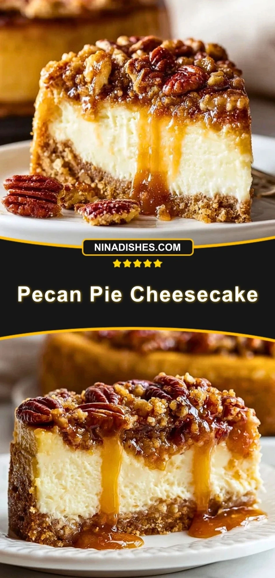 Pecan Pie Cheesecake (3)