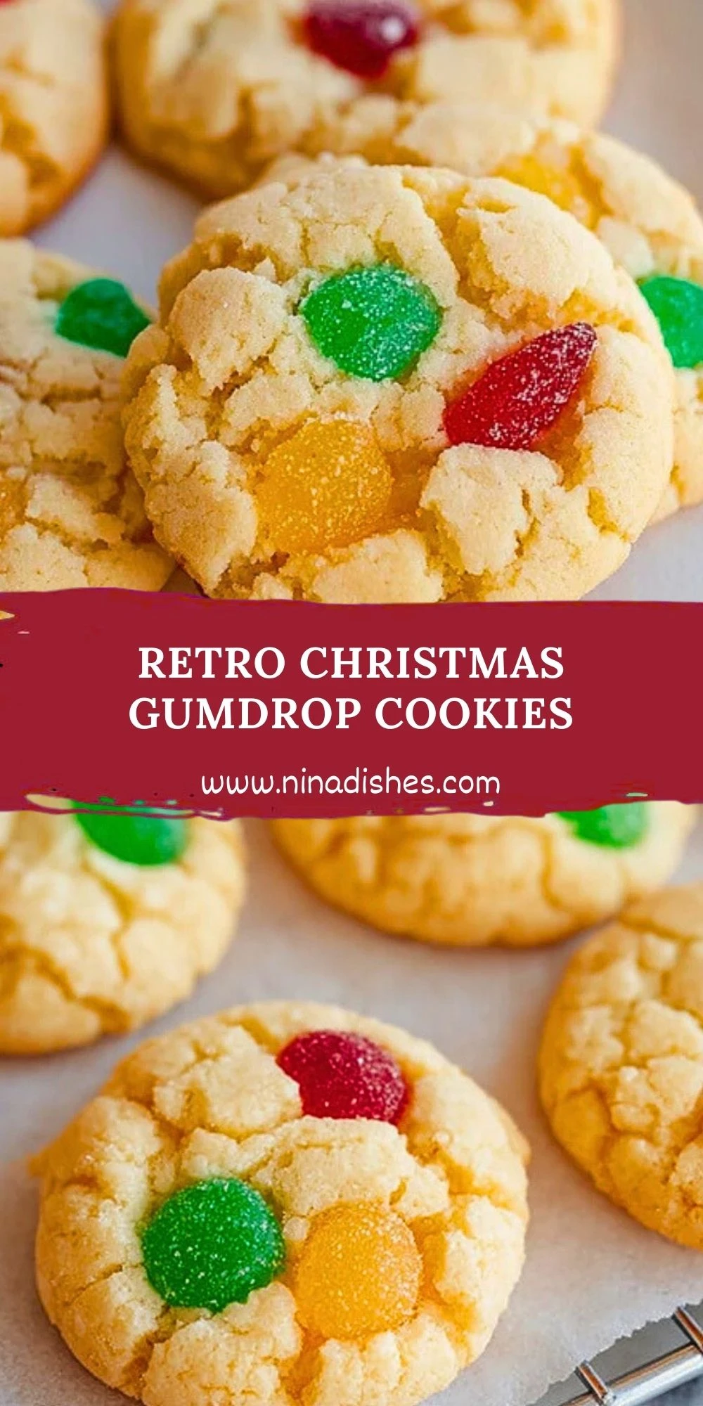 Retro Christmas Gumdrop Cookies (2)