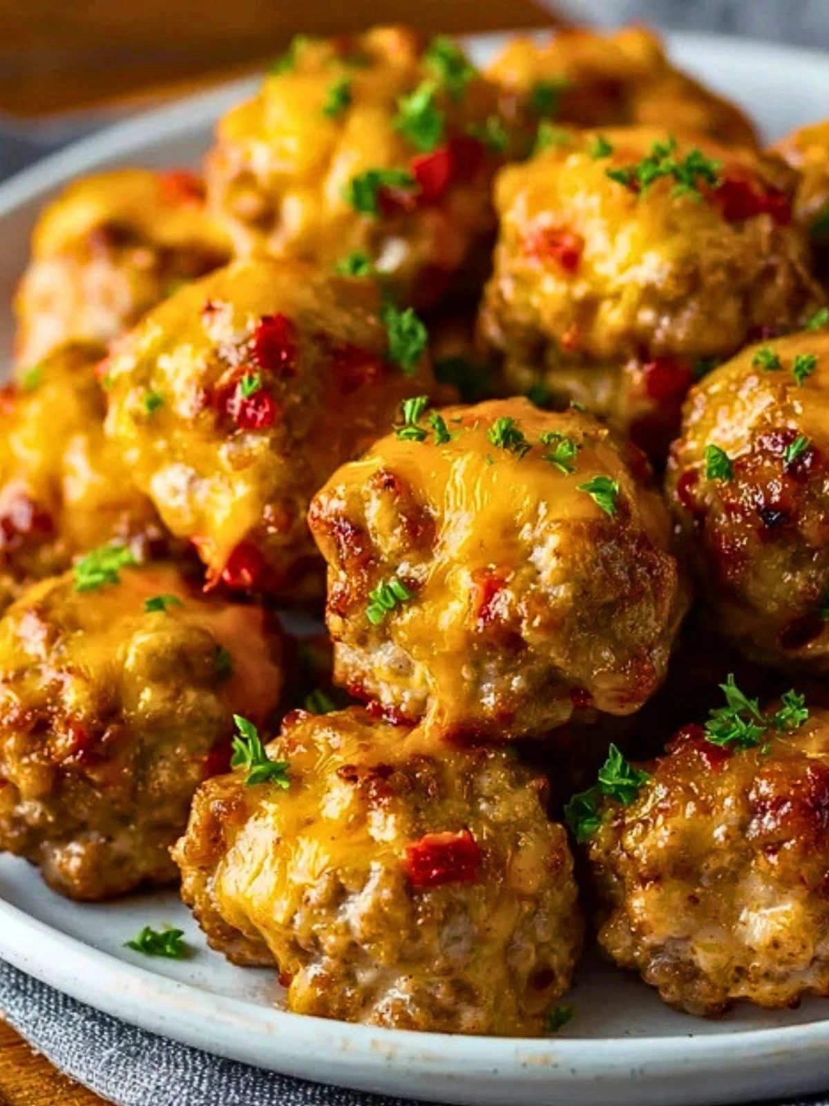 Rotel Cream Cheese Sausage Balls (1)