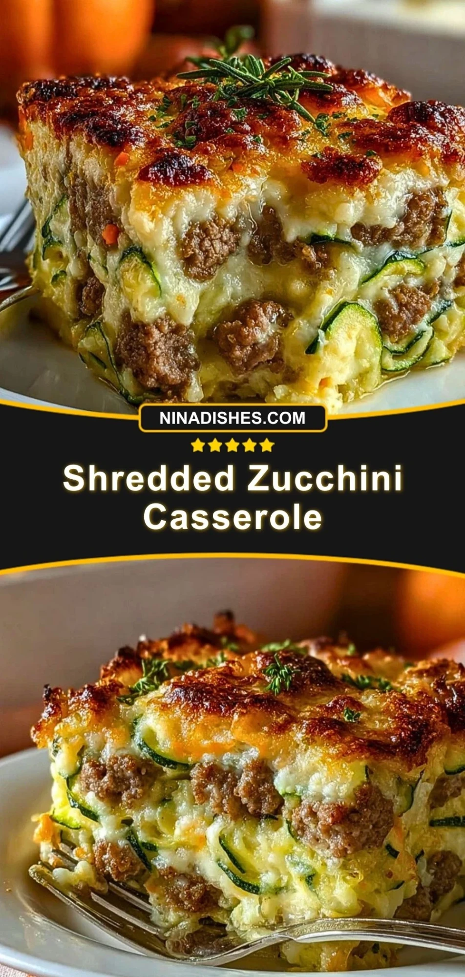 Shredded Zucchini Casserole (3)