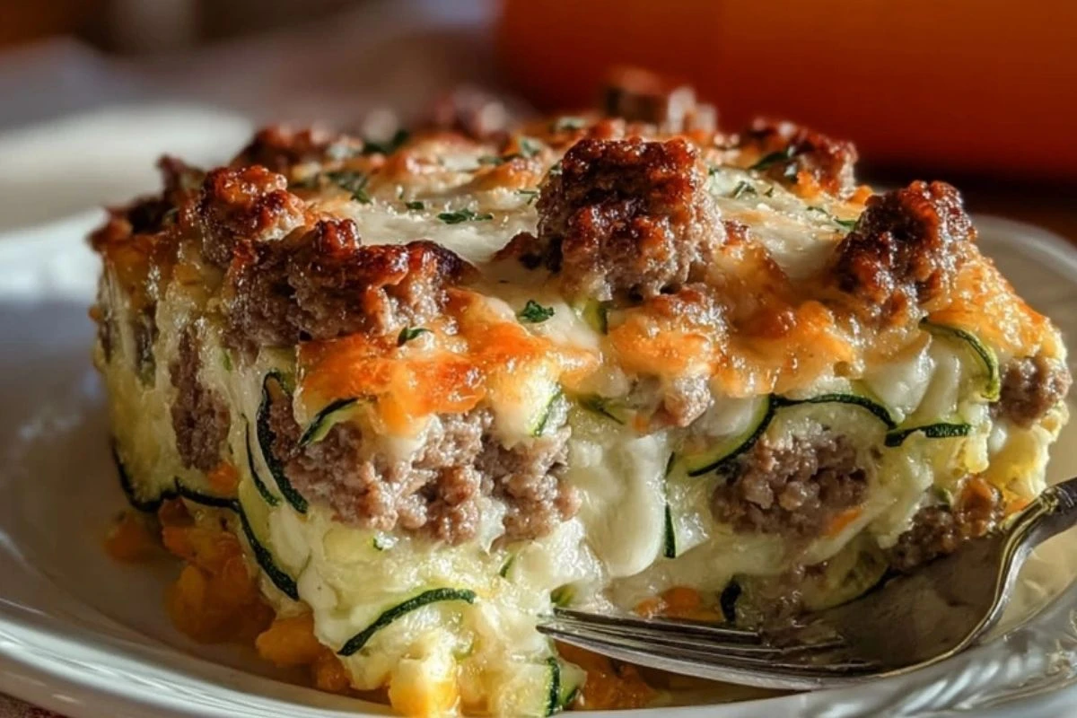 Shredded Zucchini Casserole
