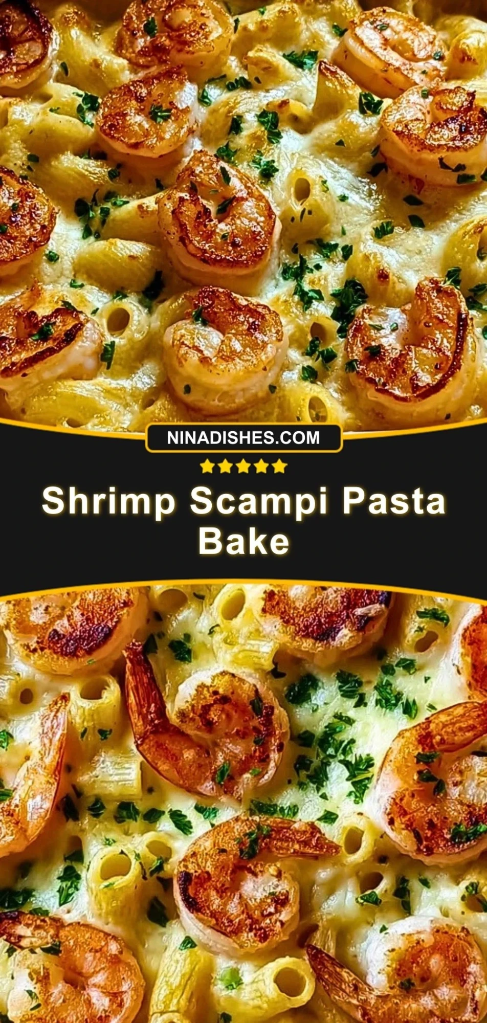 Shrimp Scampi Pasta Bake (3)