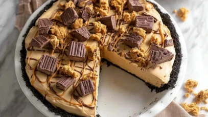 Simple No Bake Peanut Butter Pie
