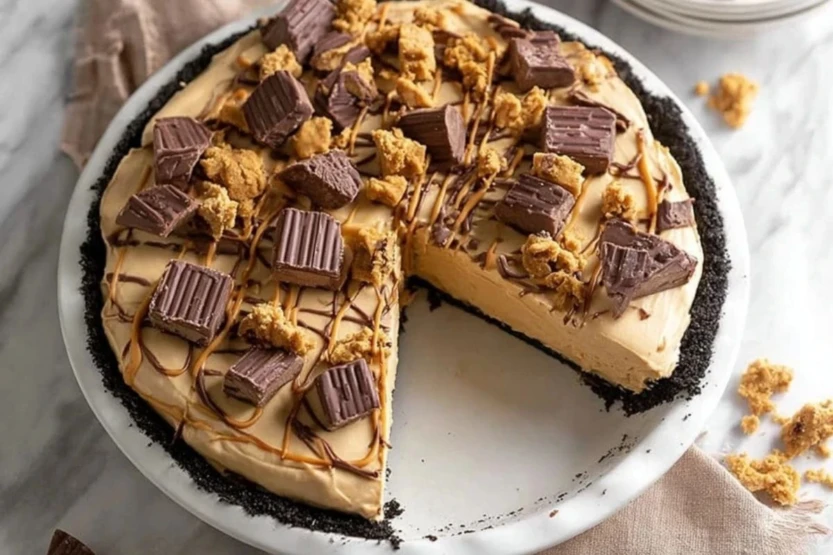 Simple No Bake Peanut Butter Pie