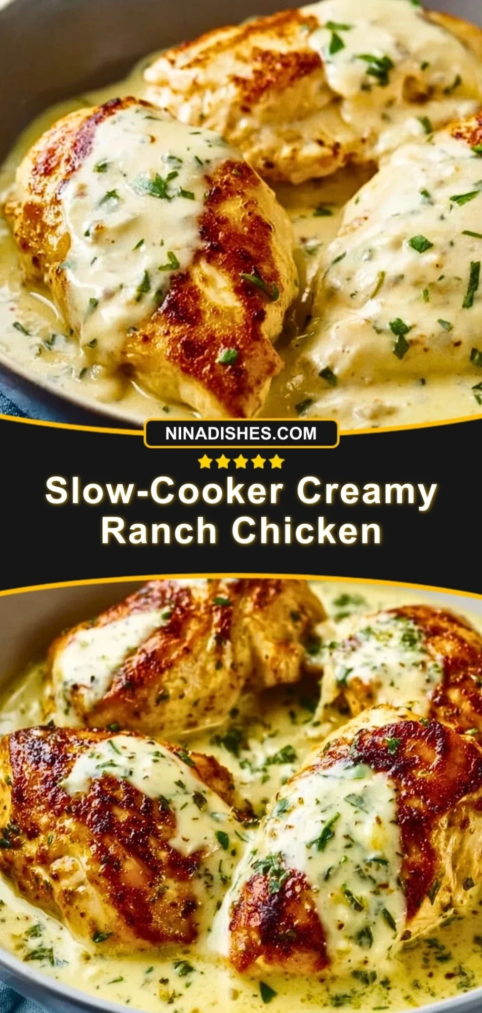 Slow-Cooker Creamy Ranch Chicken (3)