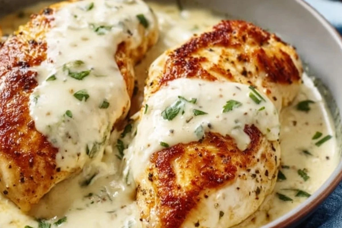 Slow-Cooker Creamy Ranch Chicken