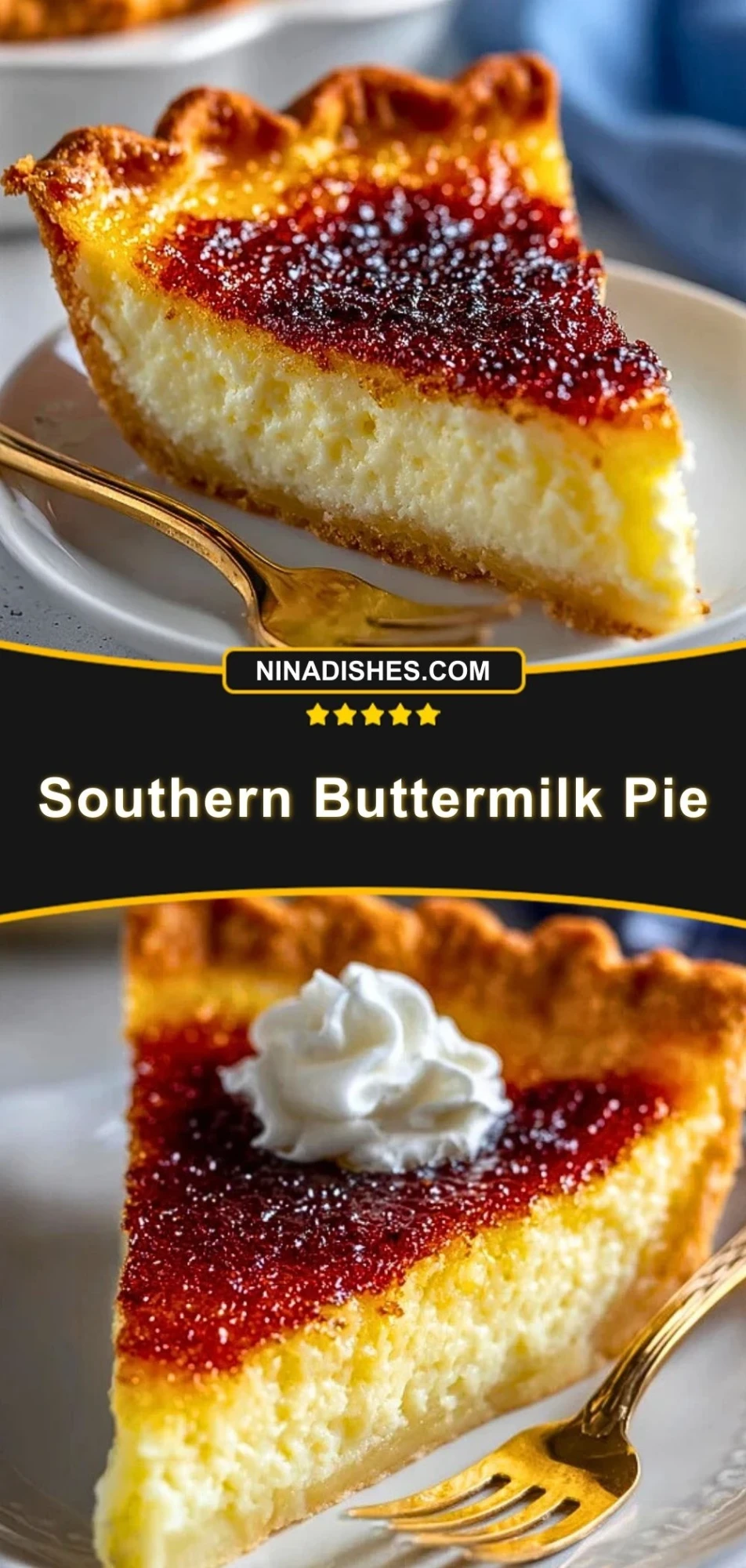 Southern Buttermilk Pie (3)