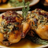 Stuffed Cornish Game Hens