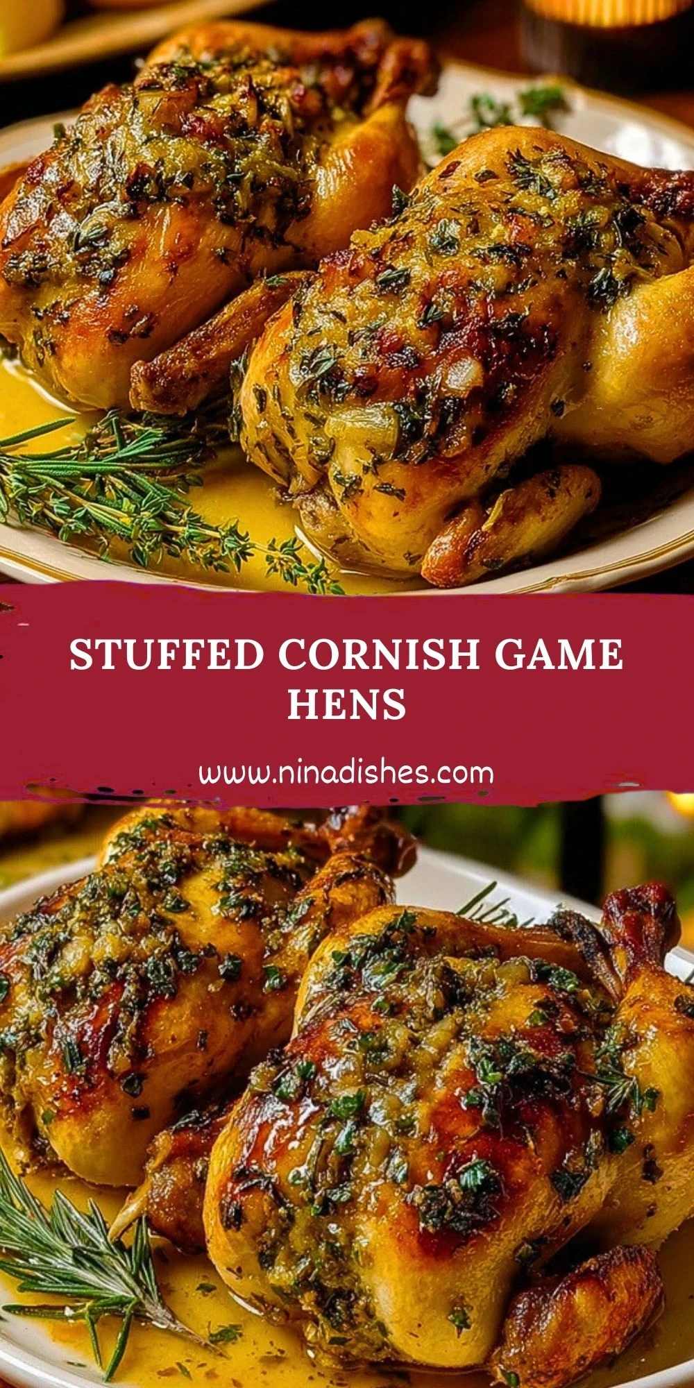 Stuffed Cornish Game Hens (2)