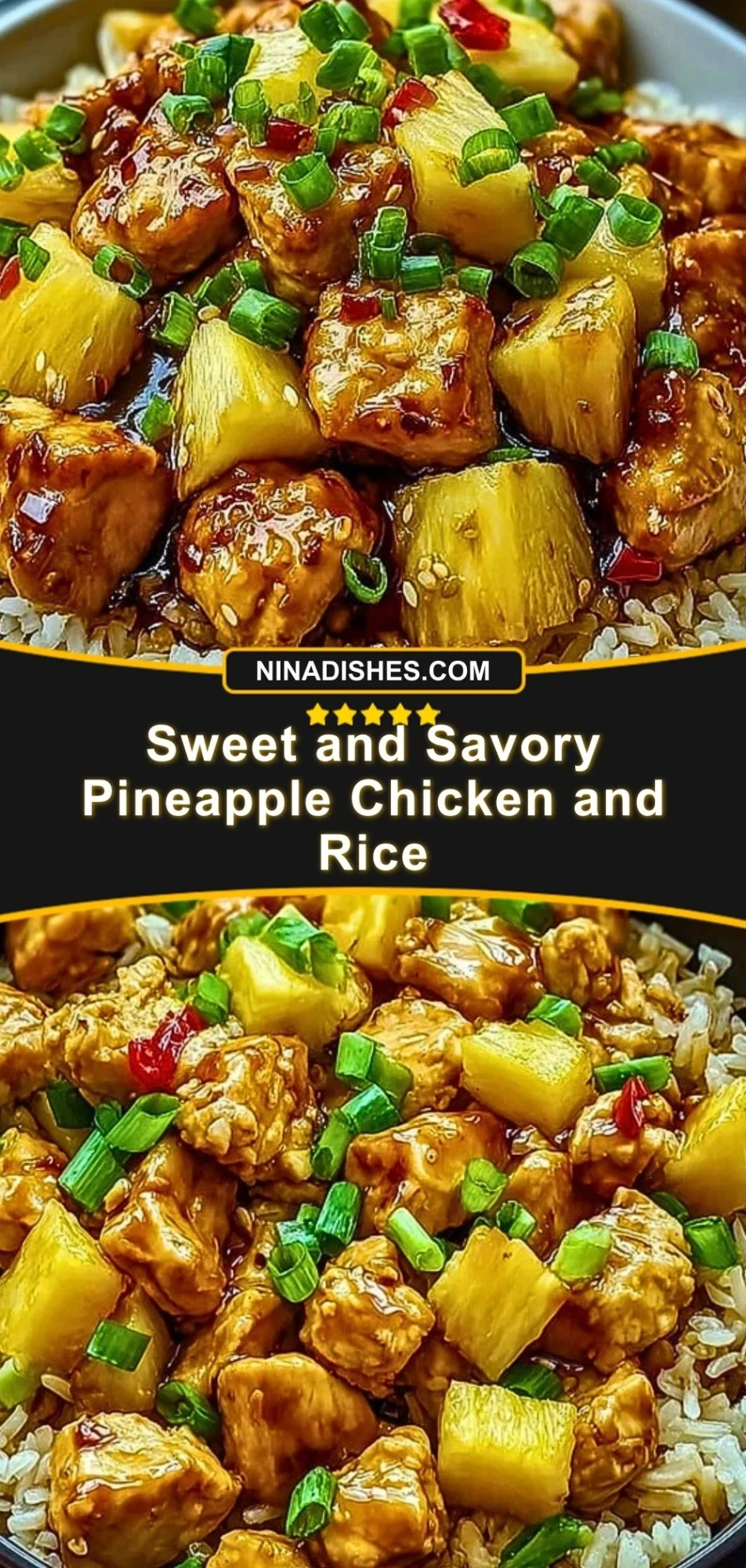 Sweet and Savory Pineapple Chicken and Rice (3)