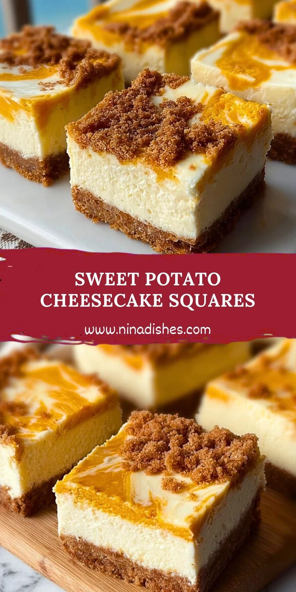Sweet Potato Cheesecake Squares (2)