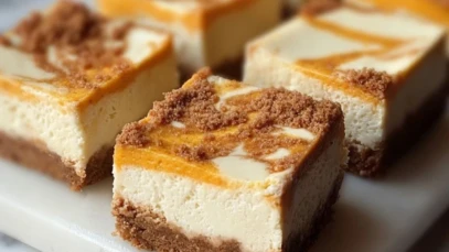 Sweet Potato Cheesecake Squares