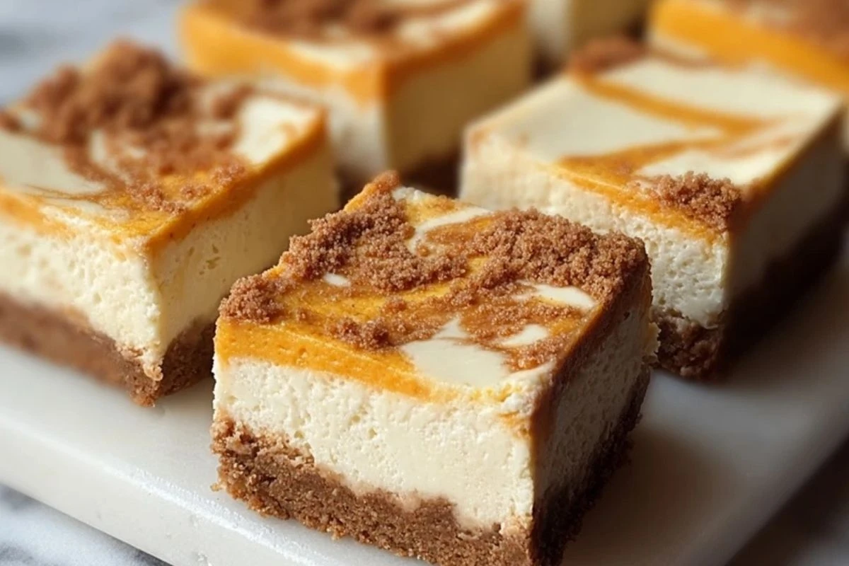 Sweet Potato Cheesecake Squares