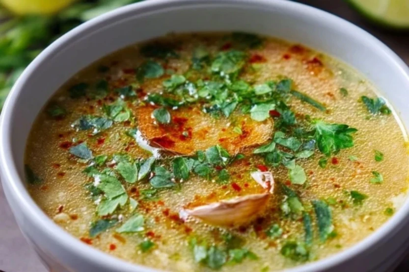 Tasty Mexican Garlic Soup