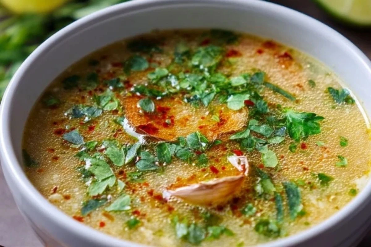 Tasty Mexican Garlic Soup