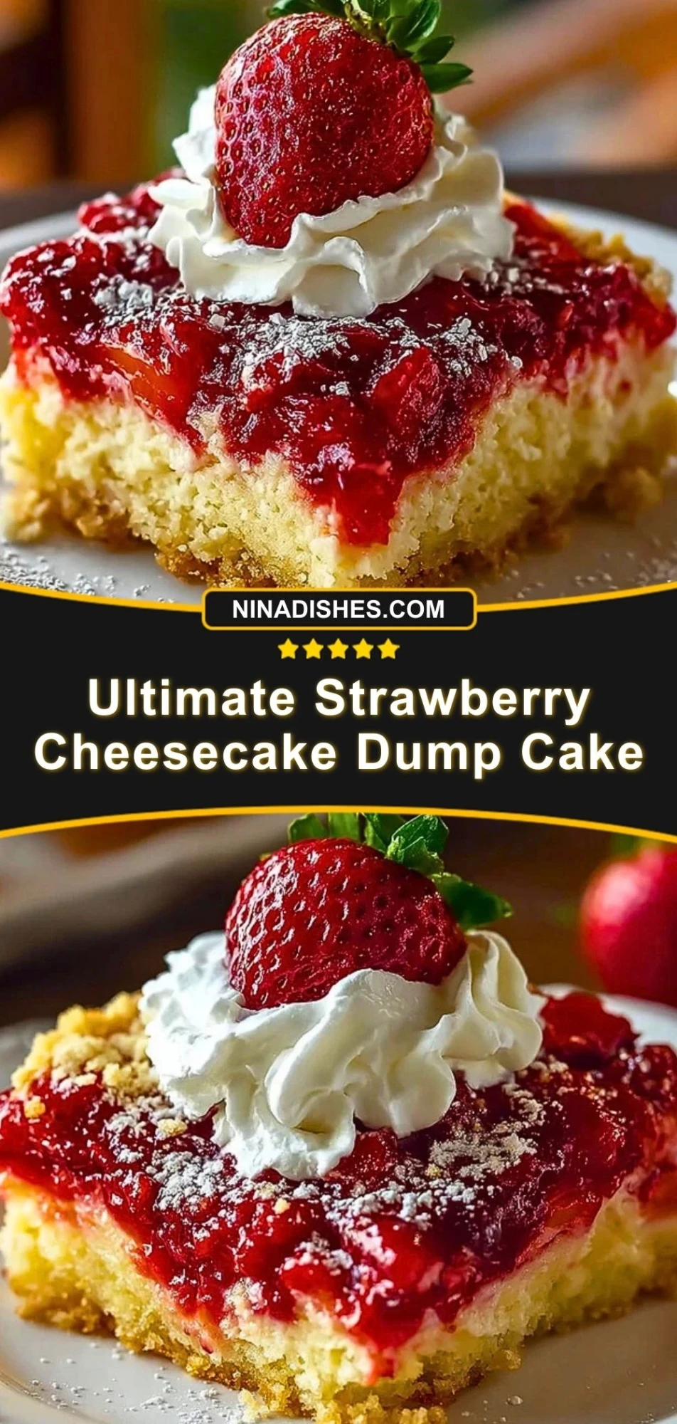 Ultimate Strawberry Cheesecake Dump Cake (3)