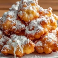 Air Fryer Funnel Cake Bites