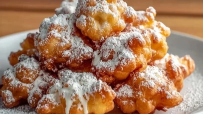 Air Fryer Funnel Cake Bites