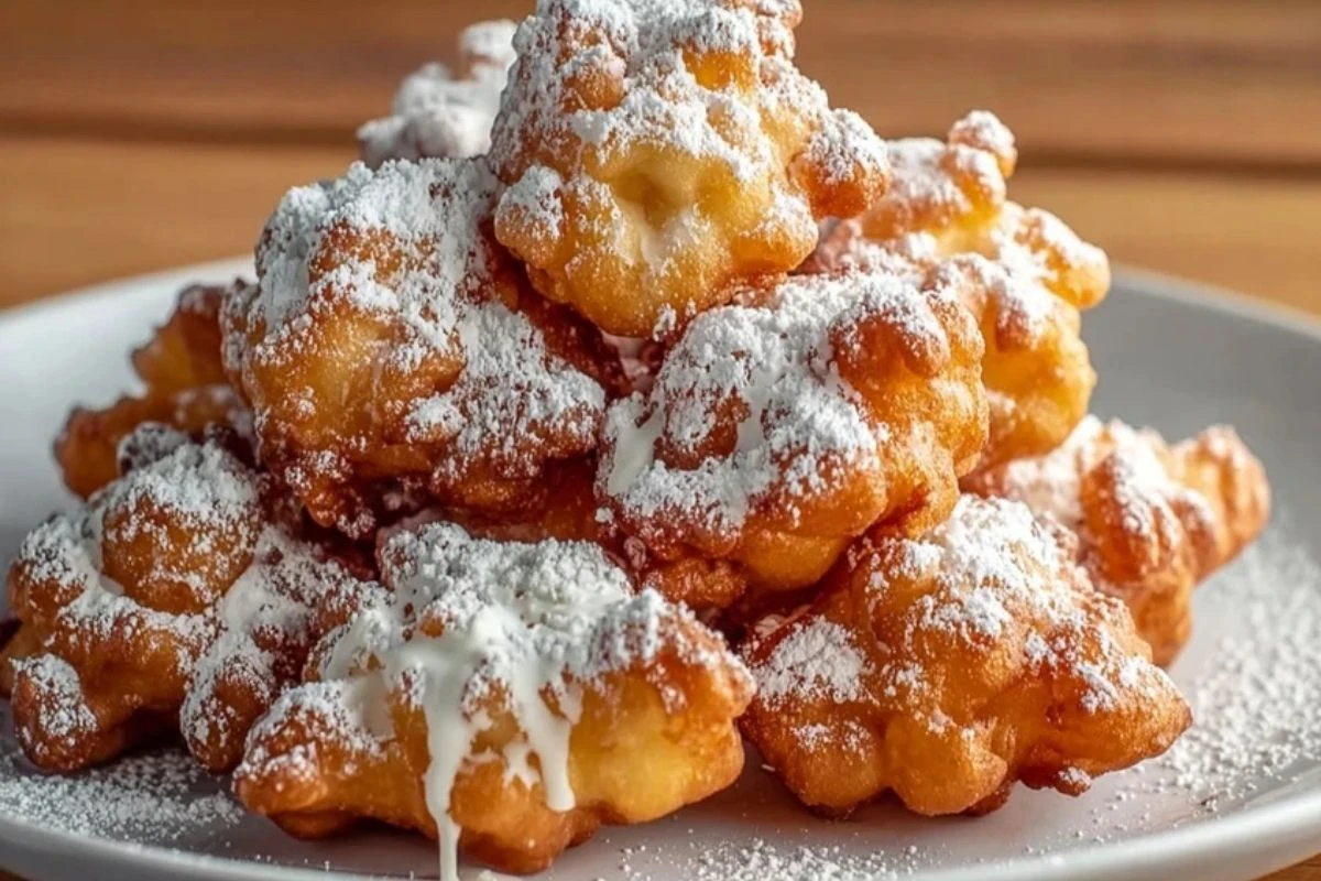 Air Fryer Funnel Cake Bites