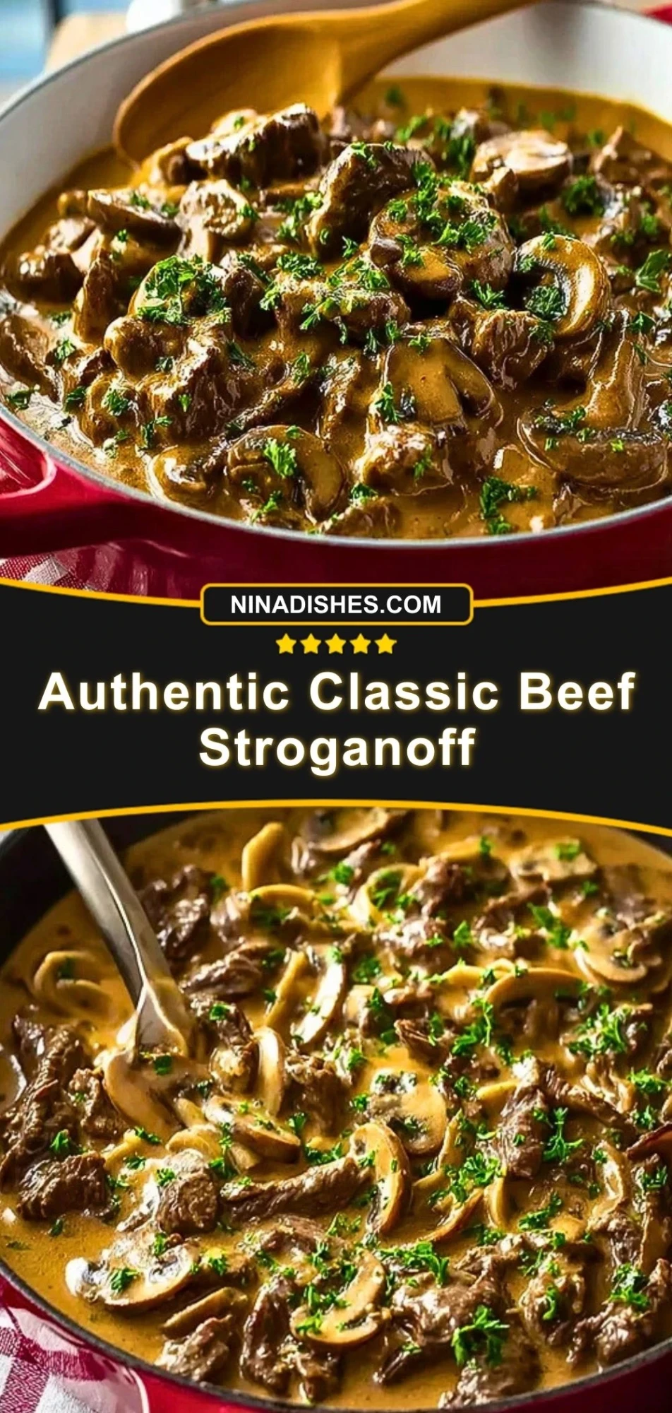 Authentic Classic Beef Stroganoff (3)