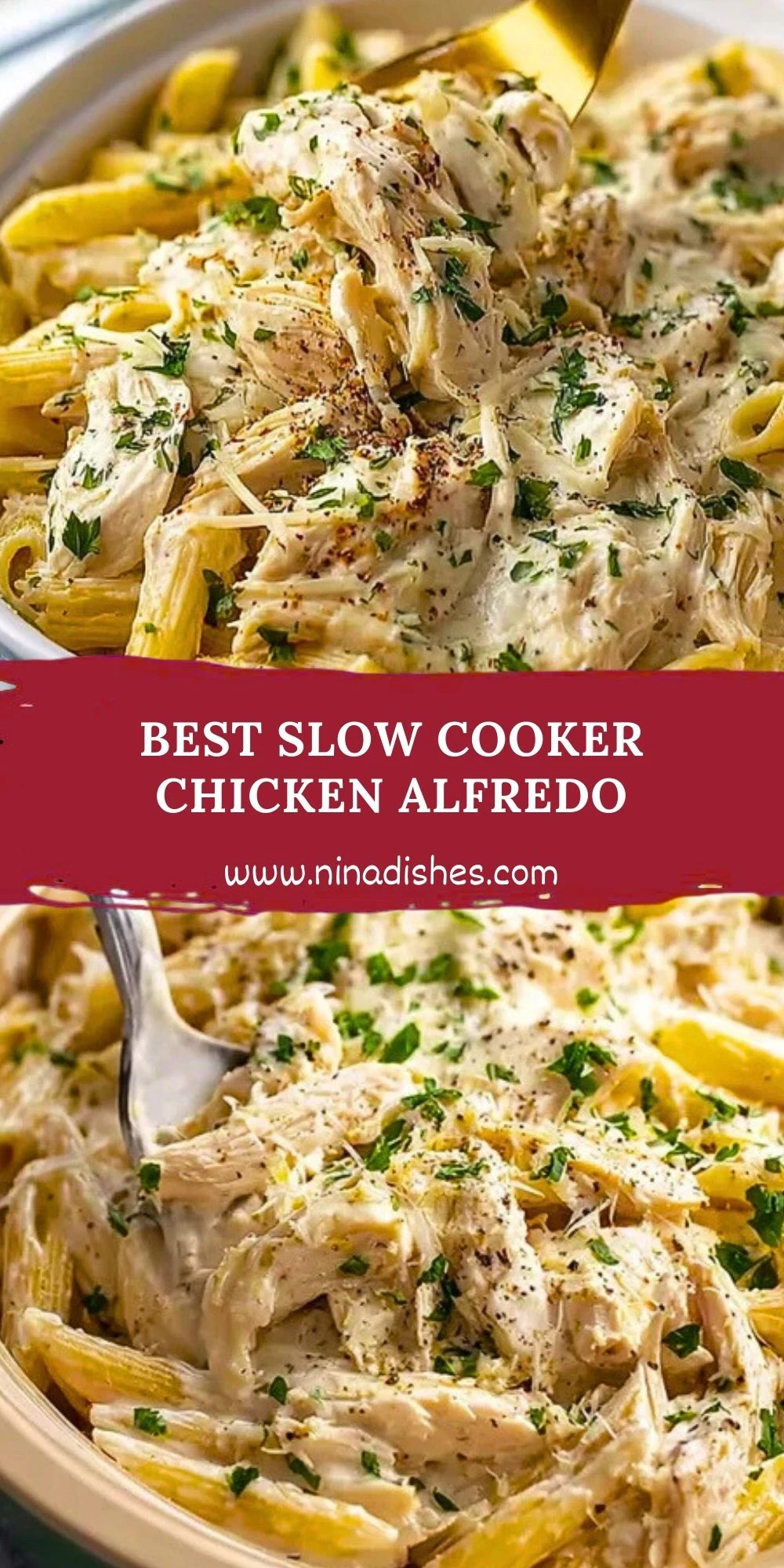 Best Slow Cooker Chicken Alfredo (2)