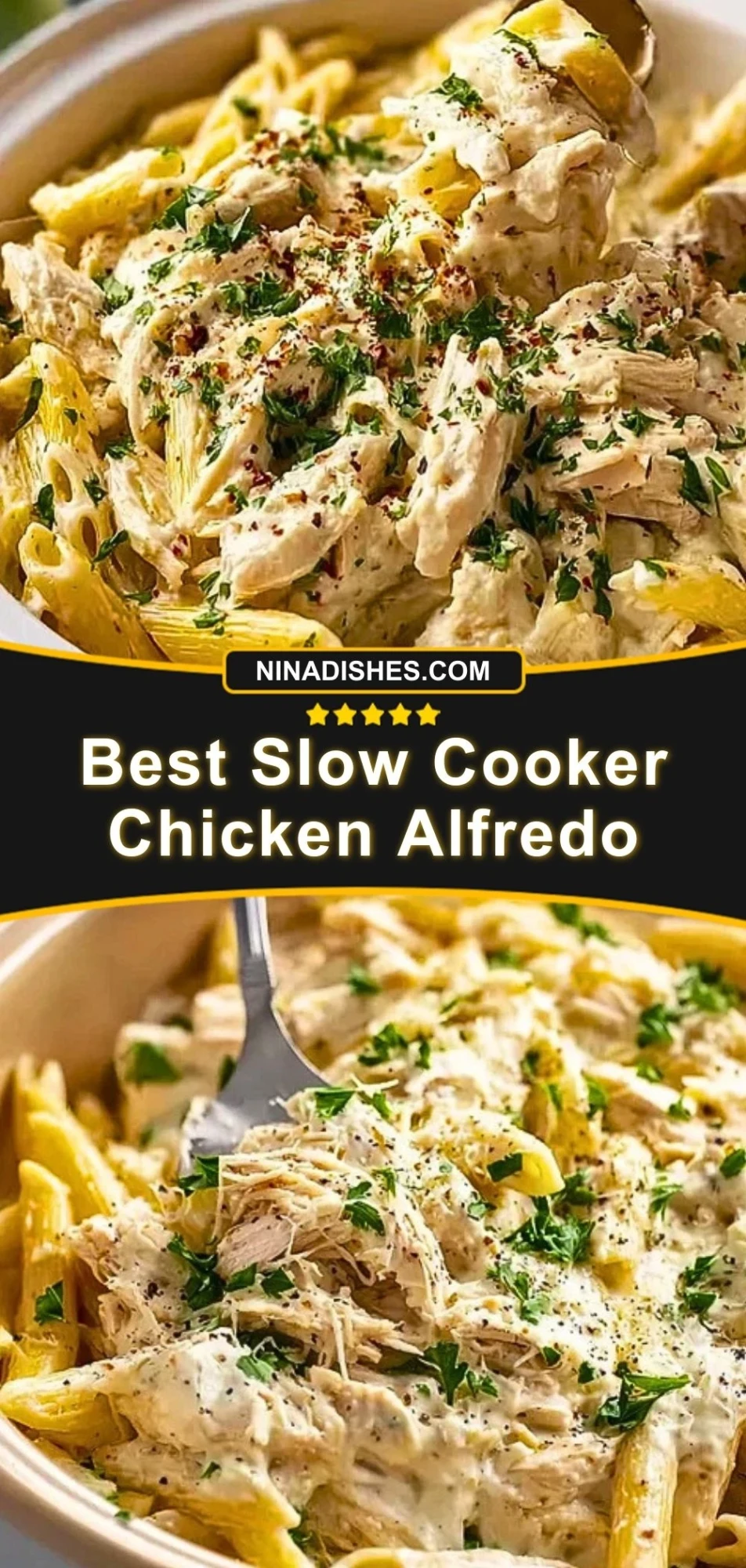 Best Slow Cooker Chicken Alfredo (3)
