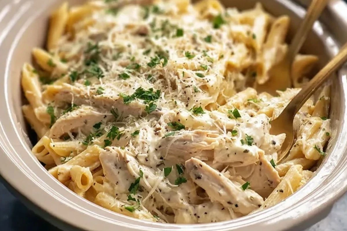 Best Slow Cooker Chicken Alfredo