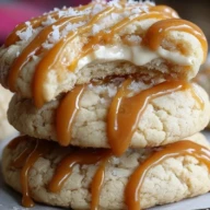 Caramel Cheesecake Cookies