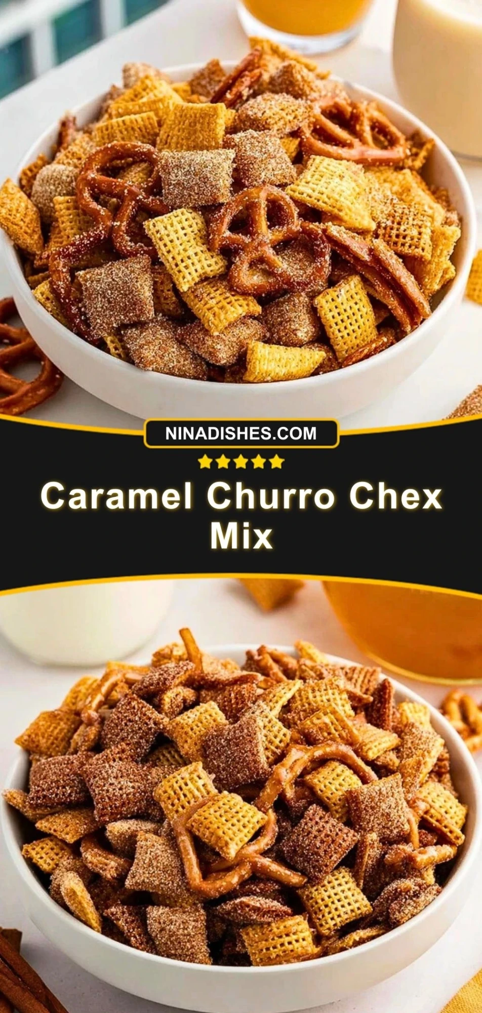Caramel Churro Chex Mix (3)