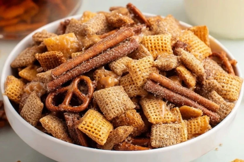 Caramel Churro Chex Mix