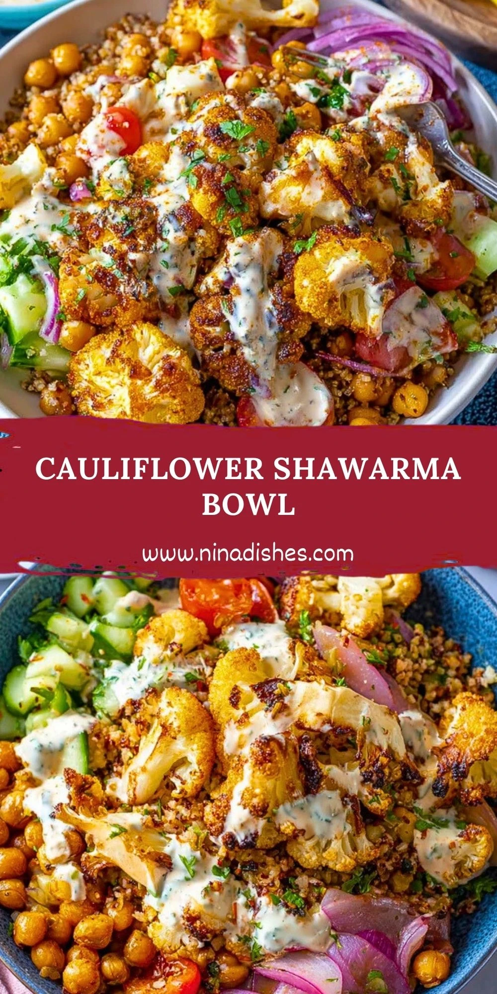 Cauliflower Shawarma Bowl (2)