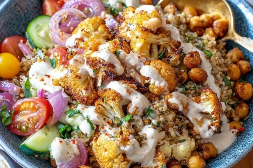 Cauliflower Shawarma Bowl