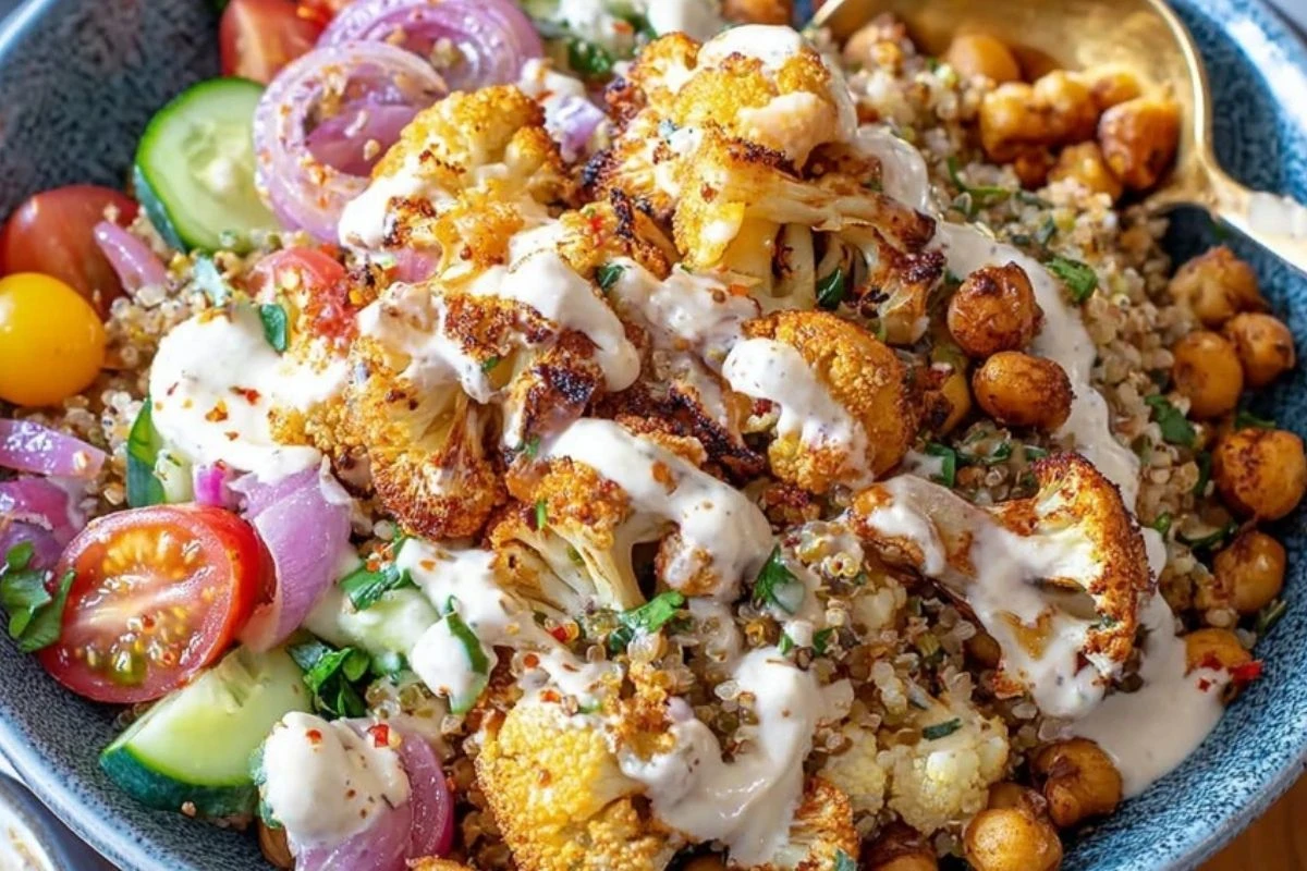Cauliflower Shawarma Bowl