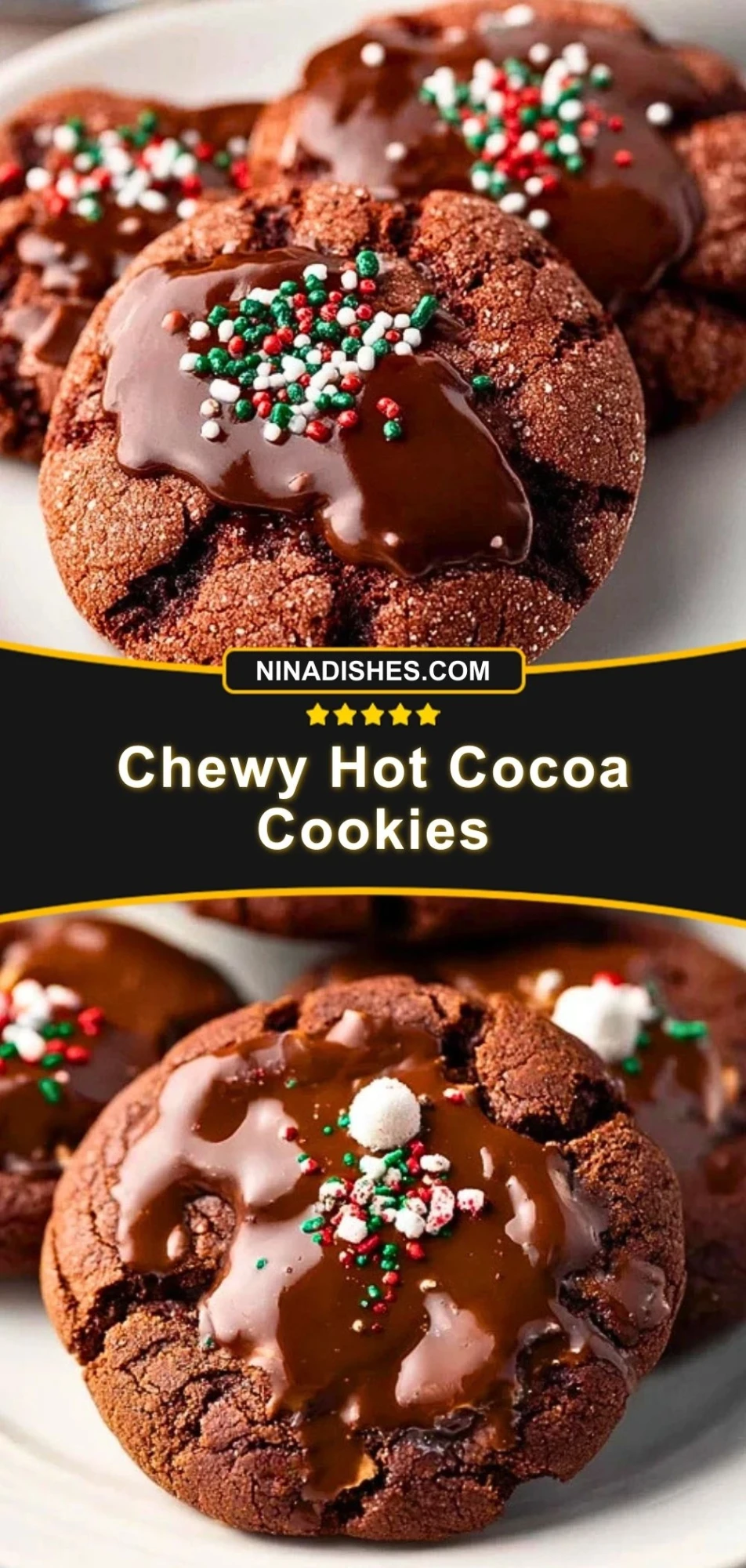Chewy Hot Cocoa Cookies (3)