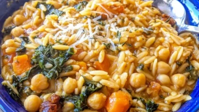 Chickpea Orzo