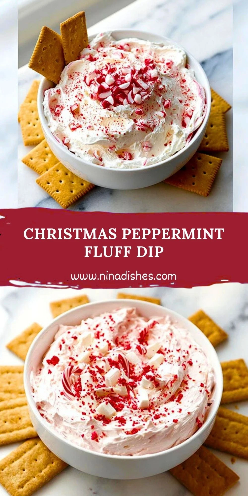 Christmas Peppermint Fluff Dip (2)
