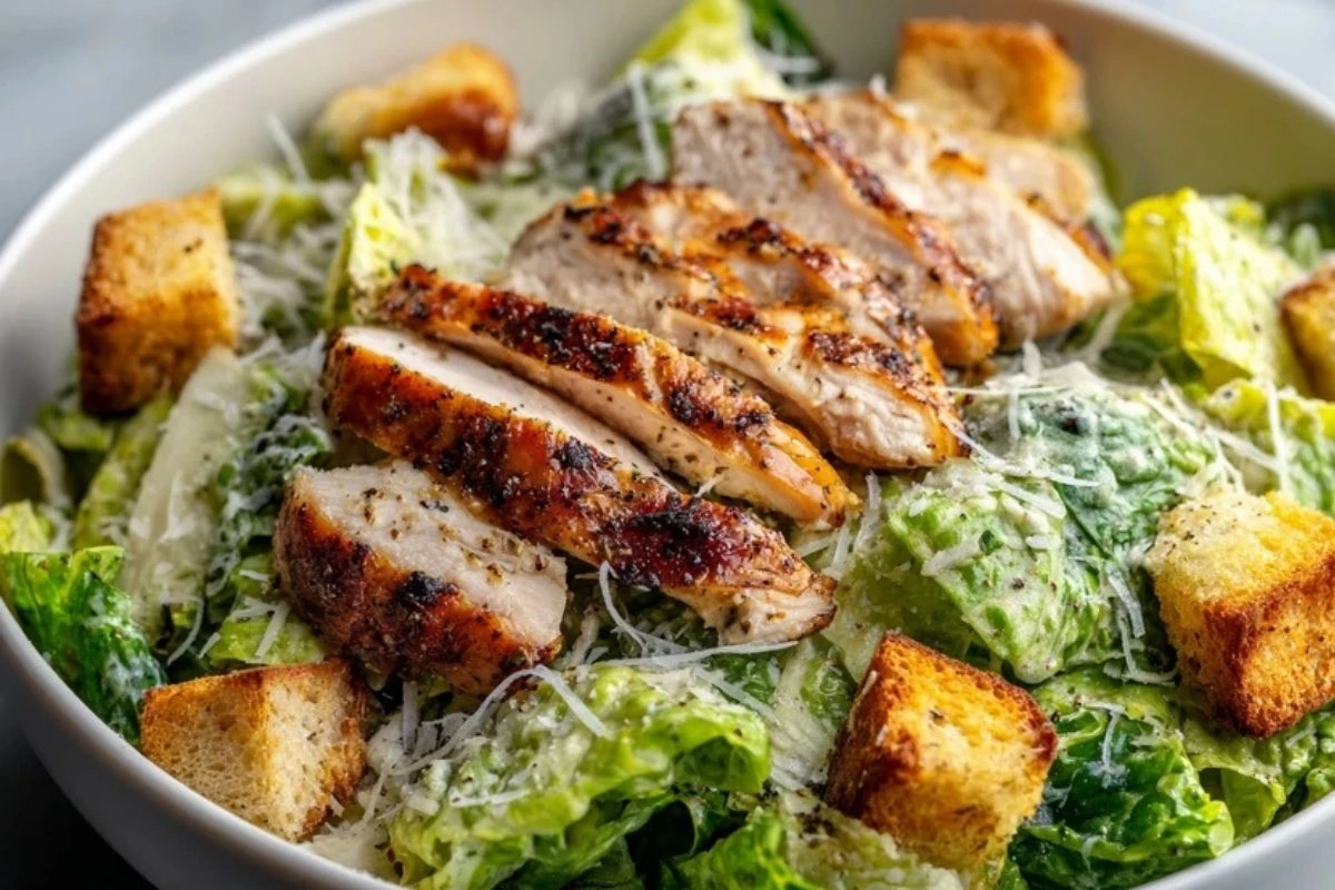Classic Chicken Caesar Salad